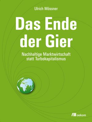 cover image of Das Ende der Gier
